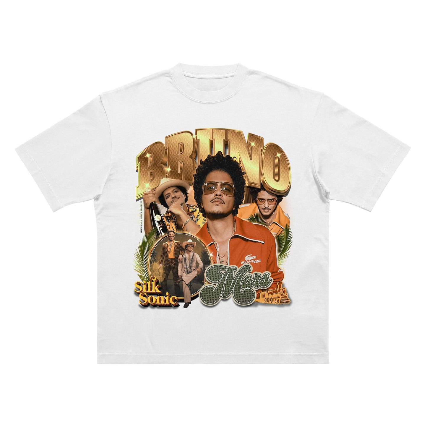 Camiseta Bruno Mars (Silk Sonic)